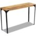 vidaXL Console Table Mango Wood 120x35x76 cm - Image 4