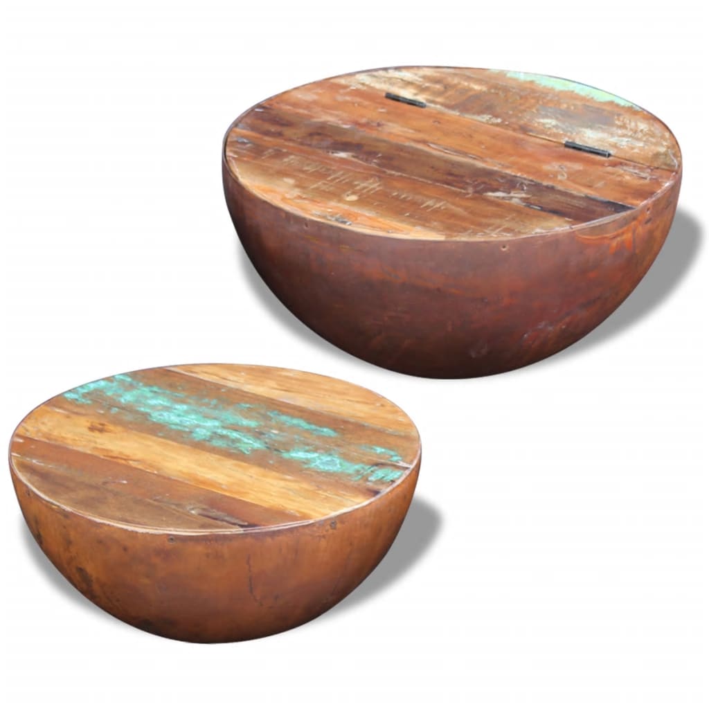 8718475995302_g_en_hd_1 vidaXL Two Piece Bowl Shaped Coffee Table Set Solid Reclaimed Wood - Image 2