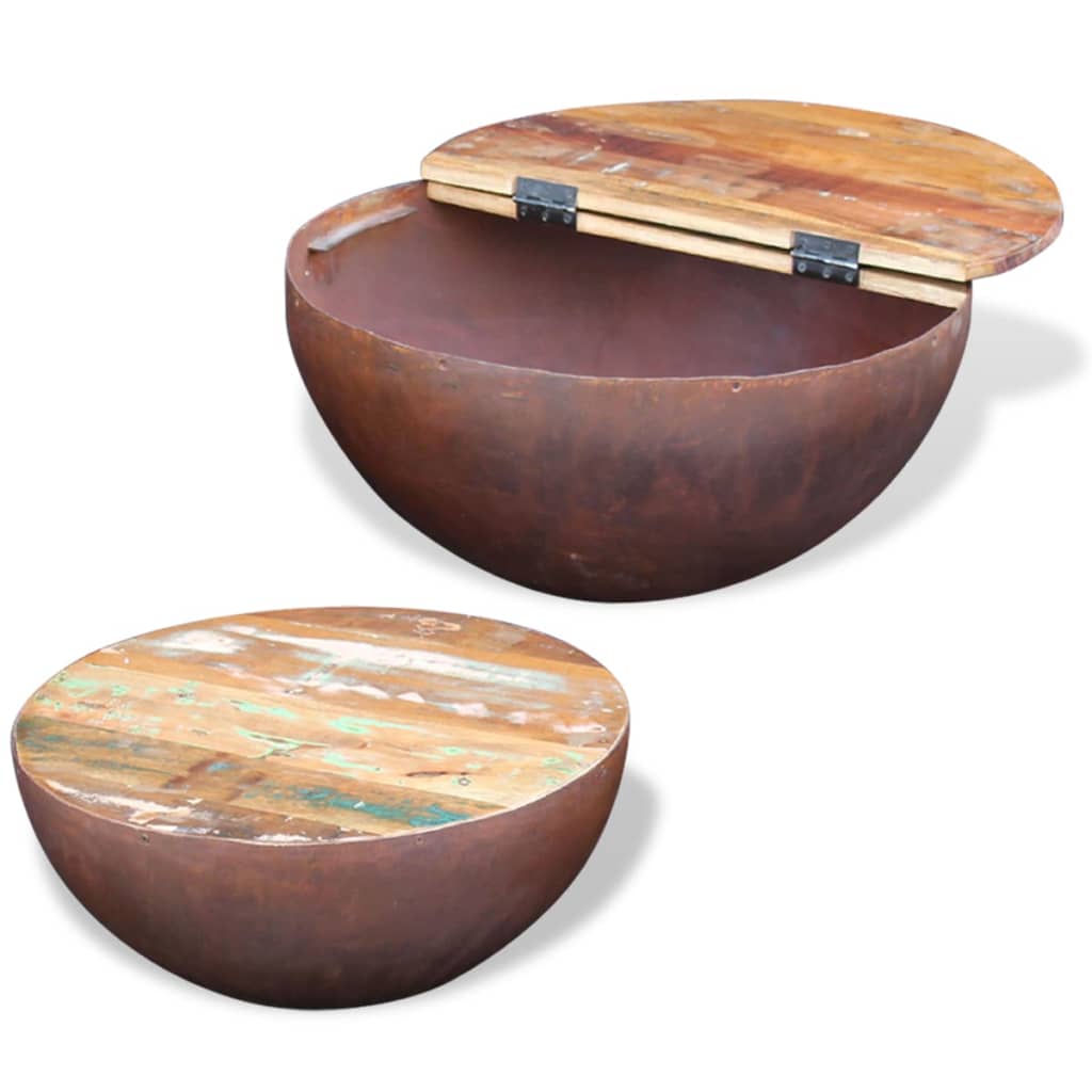 8718475995302_g_en_hd_5 vidaXL Two Piece Bowl Shaped Coffee Table Set Solid Reclaimed Wood - Image 6