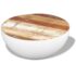 vidaXL Bowl Shaped Coffee Table Solid Reclaimed Wood 60x60x30 cm - Image 2