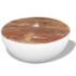 vidaXL Bowl Shaped Coffee Table Solid Reclaimed Wood 60x60x30 cm - Image 4