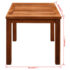 vidaXL Sun Loungers 2 pcs with Table Solid Acacia Wood and Textilene - Image 10
