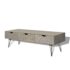 vidaXL TV Cabinet with 3 Drawers 120x40x36 cm Grey - Image 2
