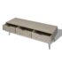 vidaXL TV Cabinet with 3 Drawers 120x40x36 cm Grey - Image 5