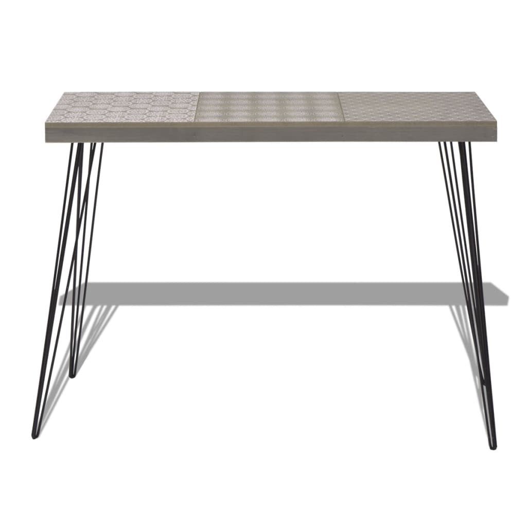 8718475996705_g_en_hd_1 vidaXL Console Table 90x30x71.5 cm Grey - Image 4