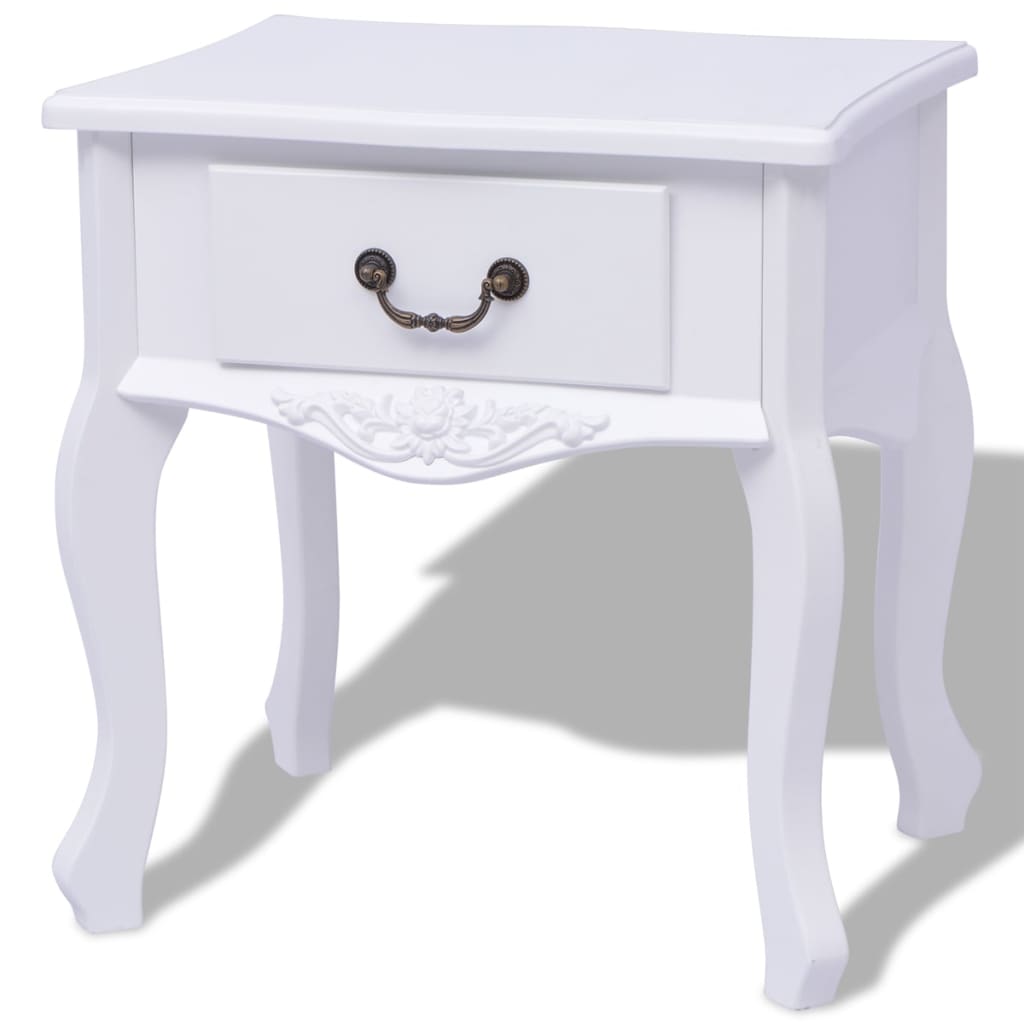 8718475996750_g_en_hd_1 vidaXL Bedside Cabinets 2 pcs MDF White - Image 2