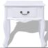 vidaXL Bedside Cabinets 2 pcs MDF White - Image 4