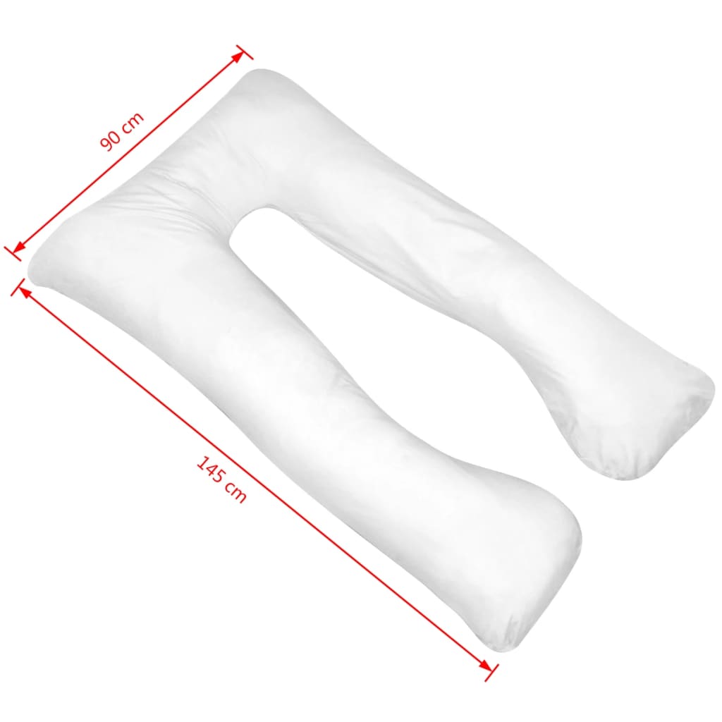 8718475997979_g_en_hd_3 vidaXL Pregnancy Pillow 90x145 cm White - Image 4