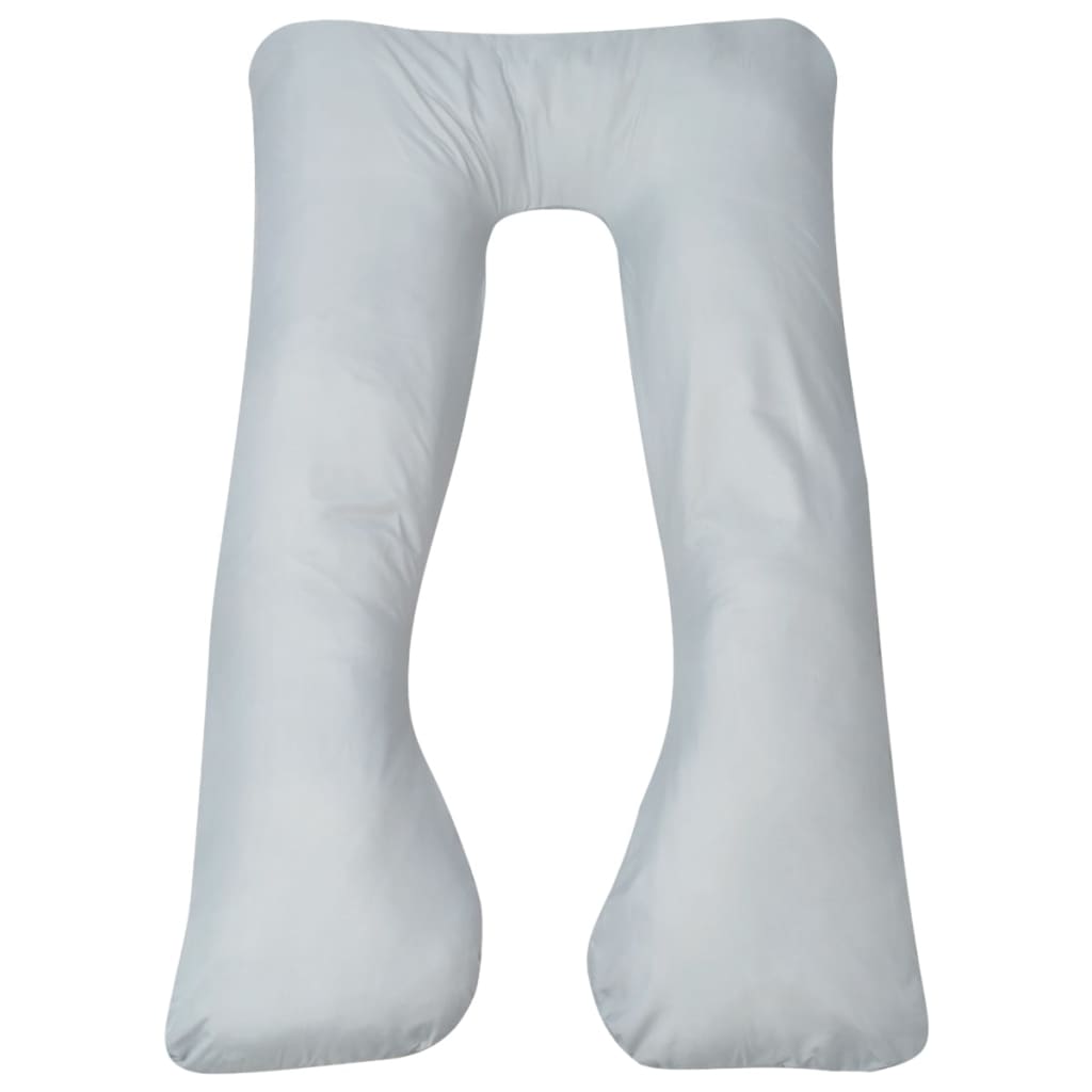 8718475997986_a_en_hd_1 vidaXL Pregnancy Pillow 90x145 cm Grey - Image 1