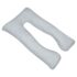 vidaXL Pregnancy Pillow 90x145 cm Grey - Image 2