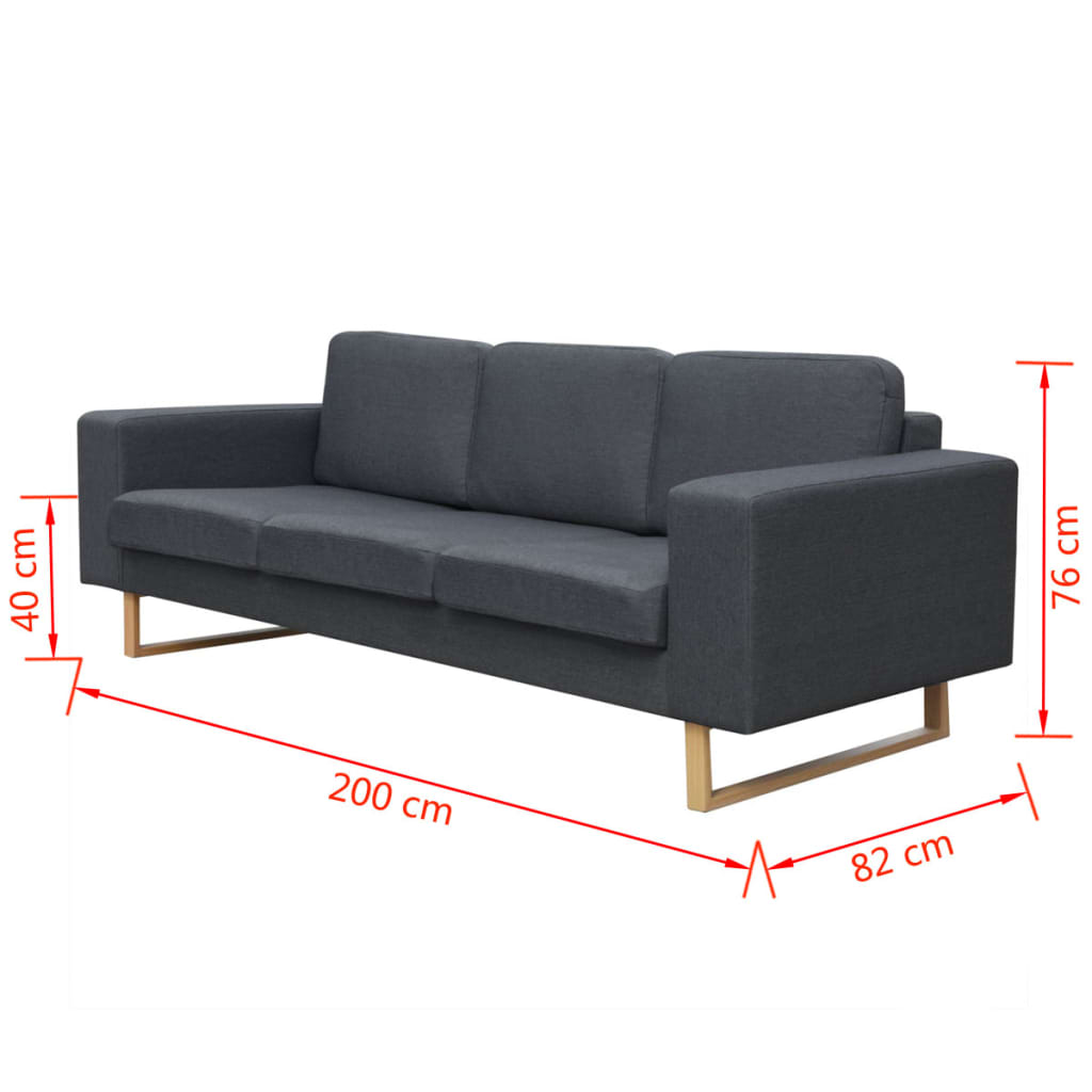 8718475998402_g_en_hd_8 vidaXL 2-Seater and 3-Seater Sofa Set Dark Grey - Image 9