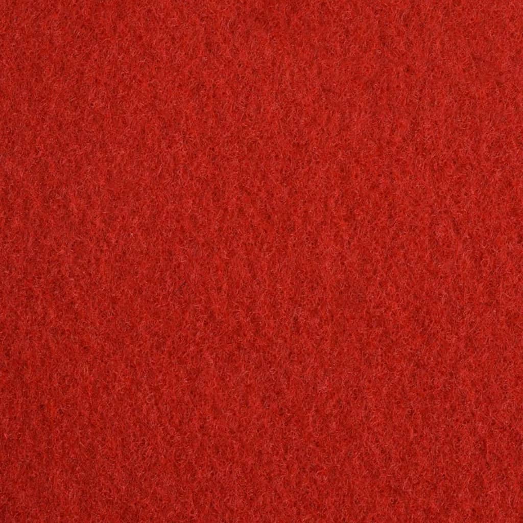 8718475998686_g_en_hd_2 vidaXL Exhibition Carpet Plain 1x24 m Red - Image 3