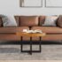 vidaXL Coffee Table Teak Resin 60 cm - Image 3
