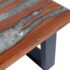 vidaXL Coffee Table Teak Resin 100x50 cm - Image 12