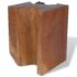 vidaXL Stool Solid Teak Wood - Image 5