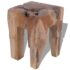 vidaXL Stool Solid Teak Wood - Image 4