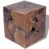 vidaXL Stool Solid Teak Wood - Image 7