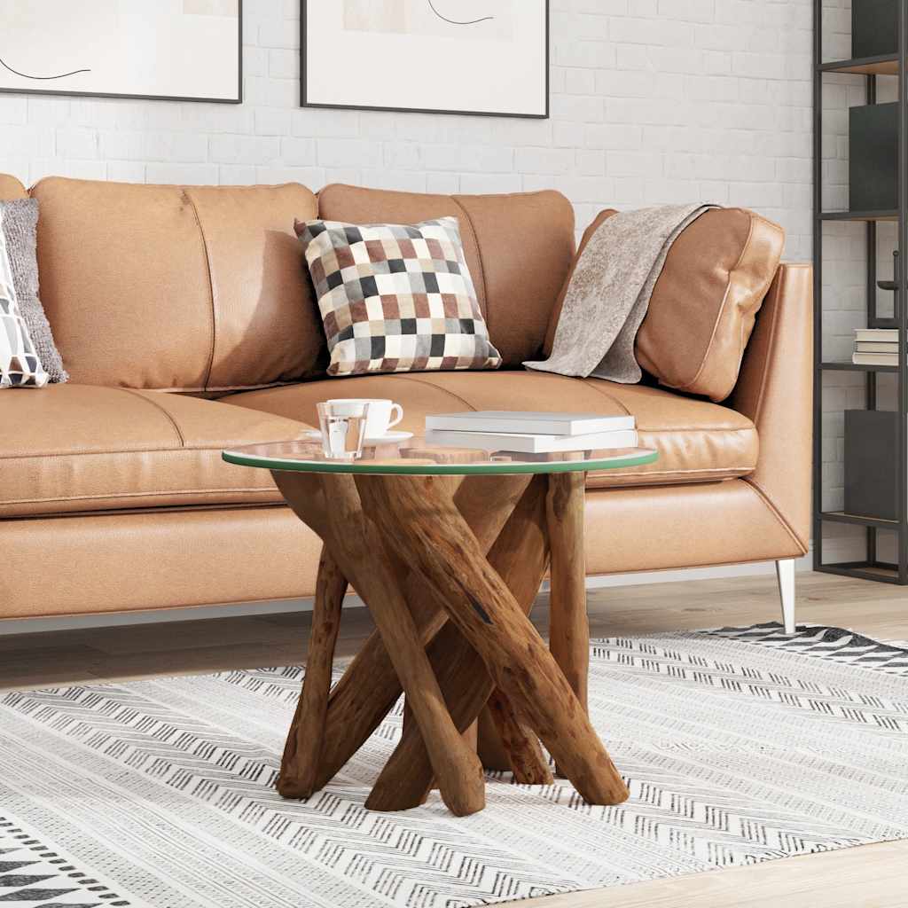 8718475999072_m_en_hd_1 vidaXL Coffee Table Solid Teak 60 cm - Image 1