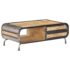 vidaXL Coffee Table 100x50x35 cm Solid Mango Wood - Image 12