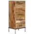 vidaXL Chest of Drawers 45x35x106 cm Solid Mango Wood - Image 14