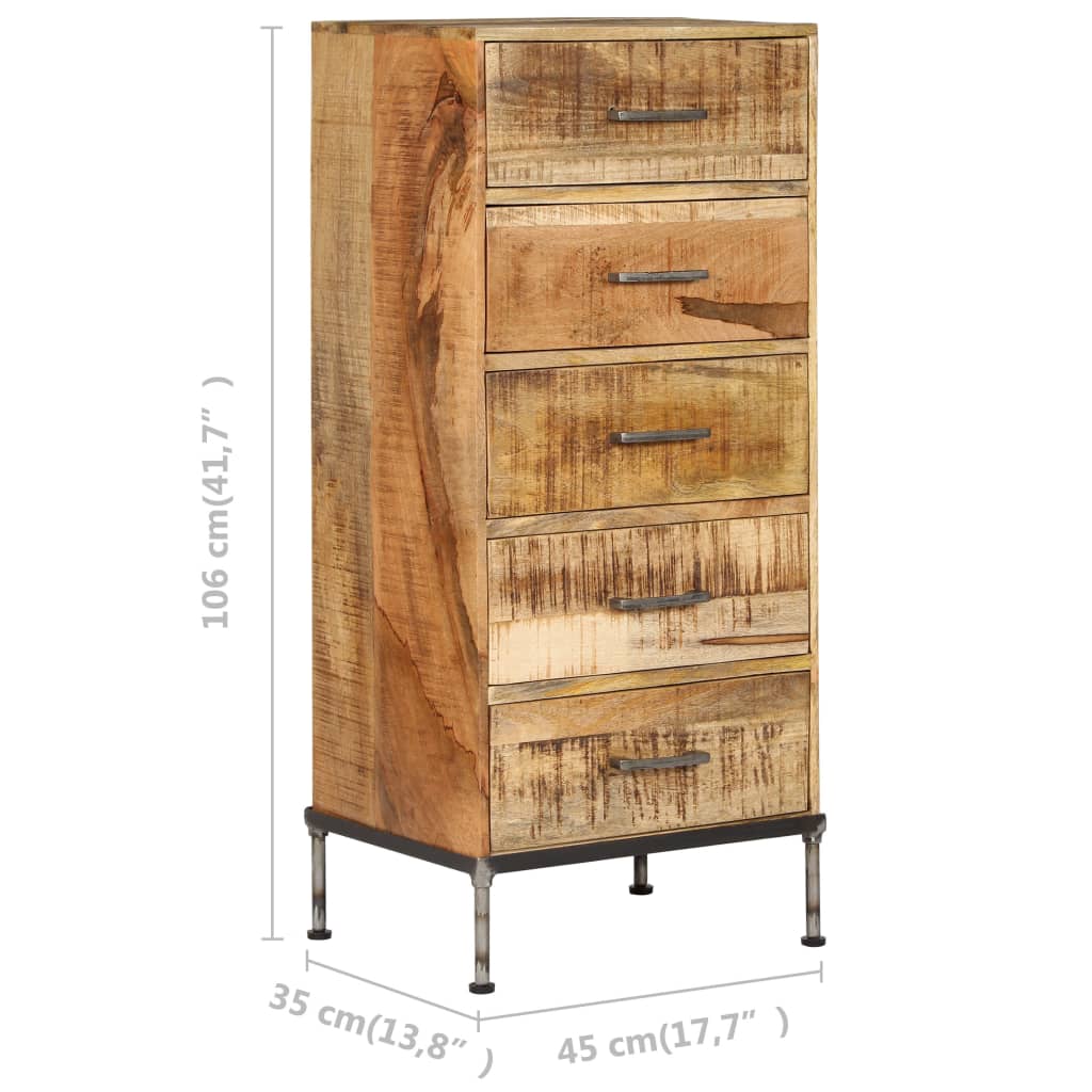 8719883549880_g_en_hd_7 vidaXL Chest of Drawers 45x35x106 cm Solid Mango Wood - Image 9