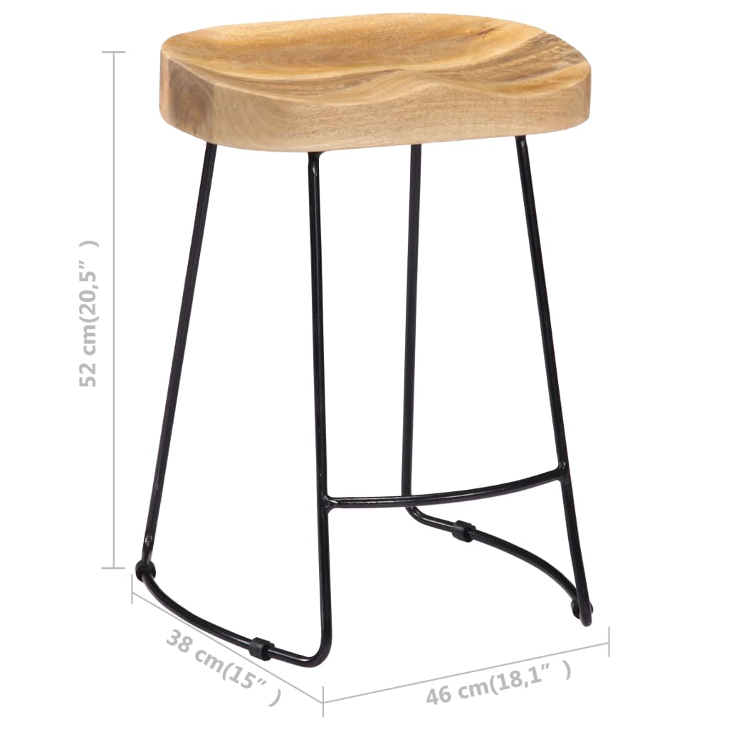 8719883550183_g_en_hd_8 vidaXL Gavin Bar Stools 2 pcs Solid Mango Wood - Image 9