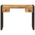 vidaXL Desk with 2 Drawers 110x50x77 cm Solid Mango Wood - Image 2