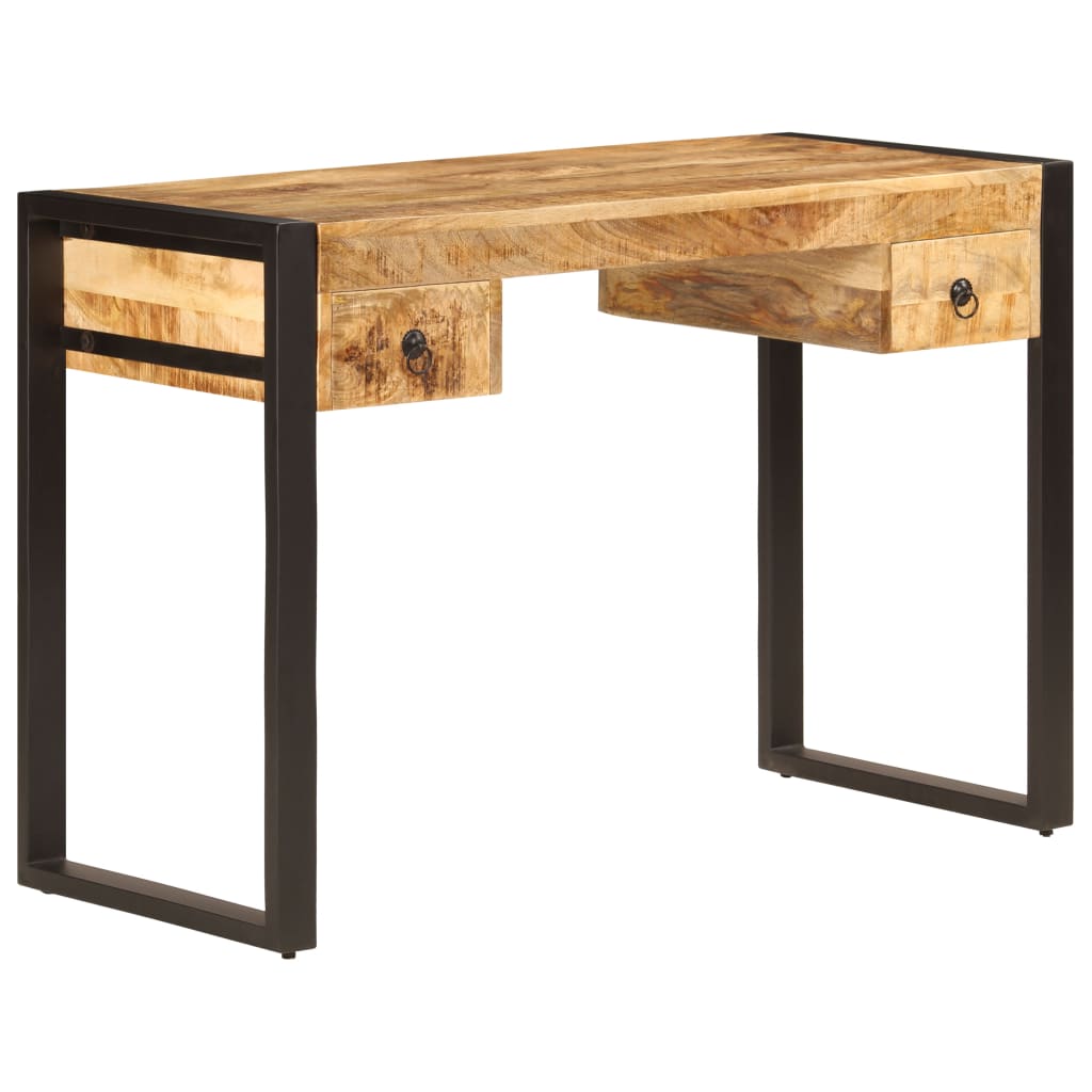 8719883550886_g_en_hd_10 vidaXL Desk with 2 Drawers 110x50x77 cm Solid Mango Wood - Image 12