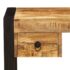 vidaXL Desk with 2 Drawers 110x50x77 cm Solid Mango Wood - Image 5