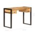 vidaXL Desk with 2 Drawers 110x50x77 cm Solid Mango Wood - Image 10
