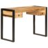 vidaXL Desk with 2 Drawers 110x50x77 cm Solid Mango Wood - Image 11