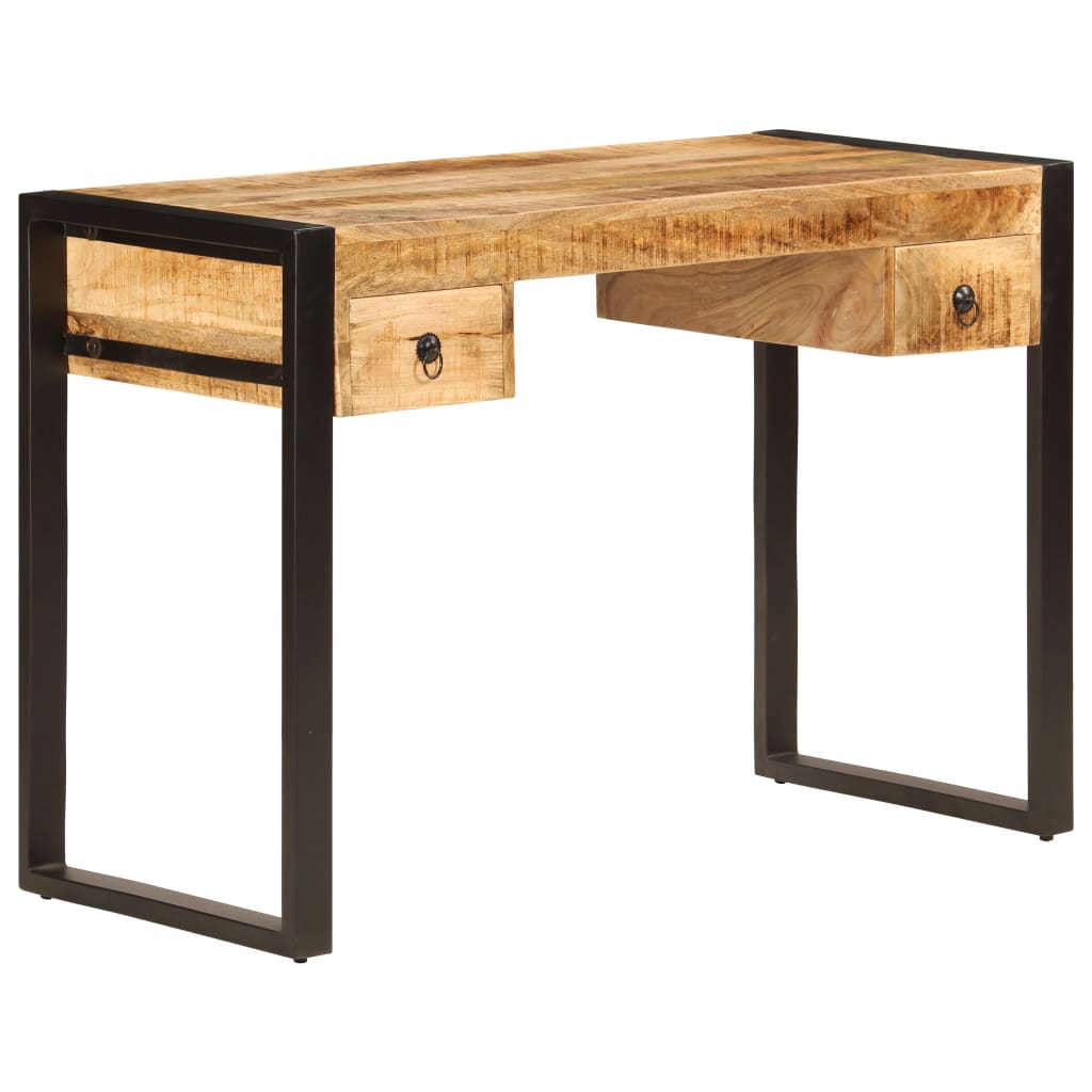 8719883550886_g_en_hd_9 vidaXL Desk with 2 Drawers 110x50x77 cm Solid Mango Wood - Image 11
