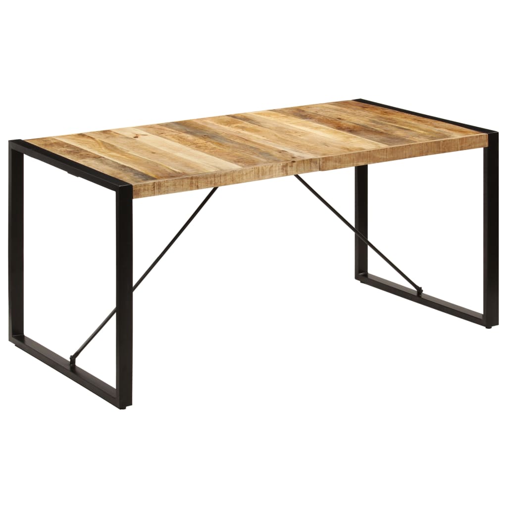 8719883551050_a_en_hd_1 vidaXL Dining Table 160x80x75 cm Solid Mango Wood - Image 1