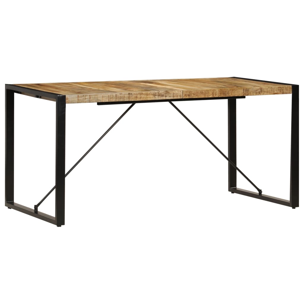 8719883551050_g_en_hd_1 vidaXL Dining Table 160x80x75 cm Solid Mango Wood - Image 2