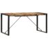 vidaXL Dining Table 160x80x75 cm Solid Reclaimed Wood - Image 2