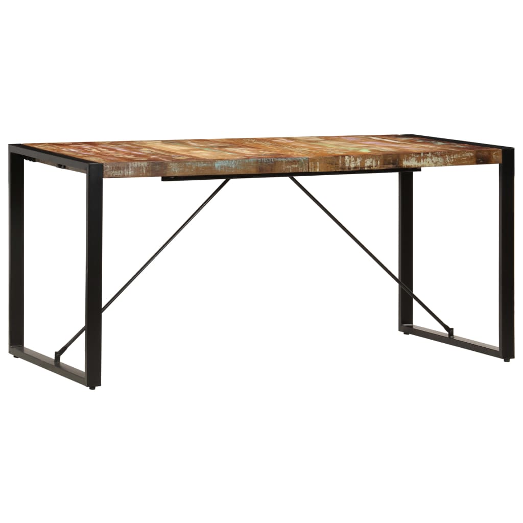 8719883551067_g_en_hd_1 vidaXL Dining Table 160x80x75 cm Solid Reclaimed Wood - Image 2
