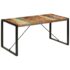 vidaXL Dining Table 160x80x75 cm Solid Reclaimed Wood - Image 11