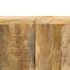 vidaXL Dining Table 140x70x75 cm Solid Mango Wood - Image 6