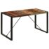 vidaXL Dining Table 140x70x75 cm Solid Reclaimed Wood
