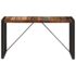 vidaXL Dining Table 140x70x75 cm Solid Reclaimed Wood - Image 2