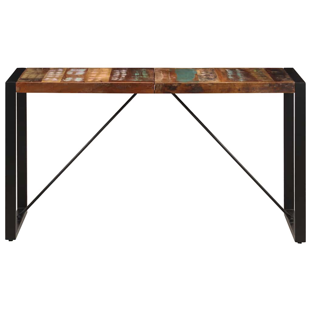 8719883551098_g_en_hd_1 vidaXL Dining Table 140x70x75 cm Solid Reclaimed Wood - Image 2