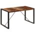 vidaXL Dining Table 140x70x75 cm Solid Reclaimed Wood - Image 11