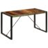 vidaXL Dining Table 140x70x75 cm Solid Reclaimed Wood - Image 12