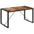 vidaXL Dining Table 140x70x75 cm Solid Reclaimed Wood - Image 10