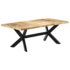 vidaXL Dining Table 200x100x75 cm Solid Mango Wood - Image 11