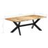 vidaXL Dining Table 200x100x75 cm Solid Mango Wood - Image 7