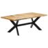 vidaXL Dining Table 200x100x75 cm Solid Mango Wood - Image 9