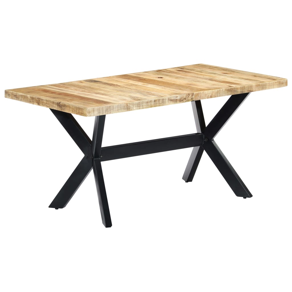 8719883551210_g_en_hd_9 vidaXL Dining Table 160x80x75 cm Solid Rough Mango Wood - Image 10