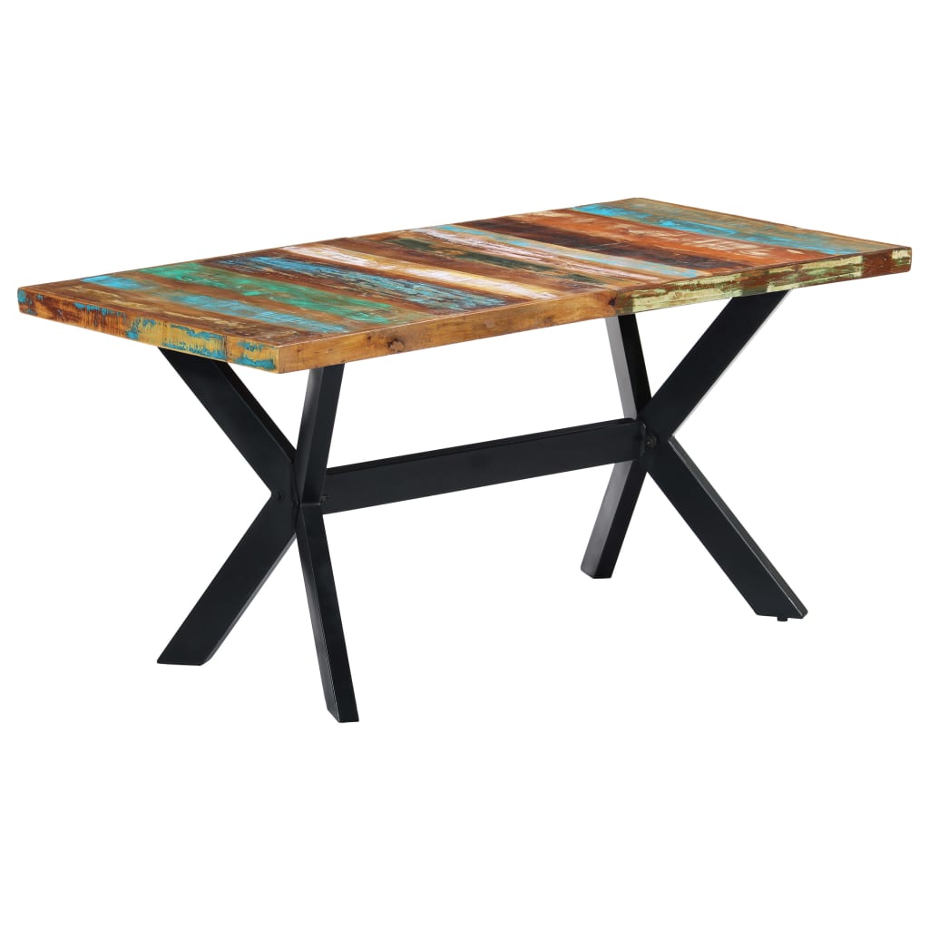 8719883551234_g_en_hd_7 vidaXL Dining Table 160x80x75 cm Solid Reclaimed Wood - Image 8