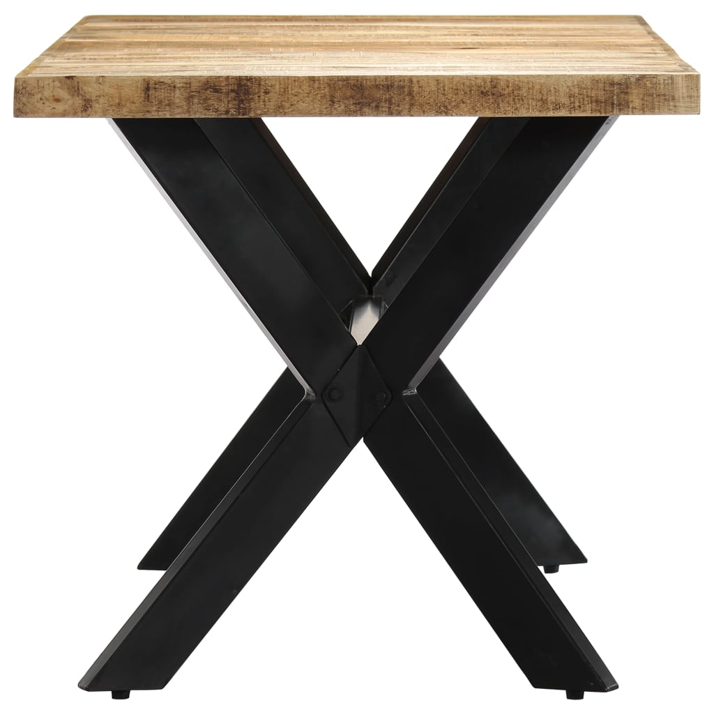 8719883551258_g_en_hd_2 vidaXL Dining Table 140x70x75 cm Solid Rough Mango Wood - Image 3
